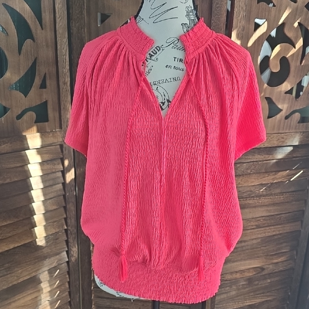 Liverpool Vibrant‎ Pink Blouse